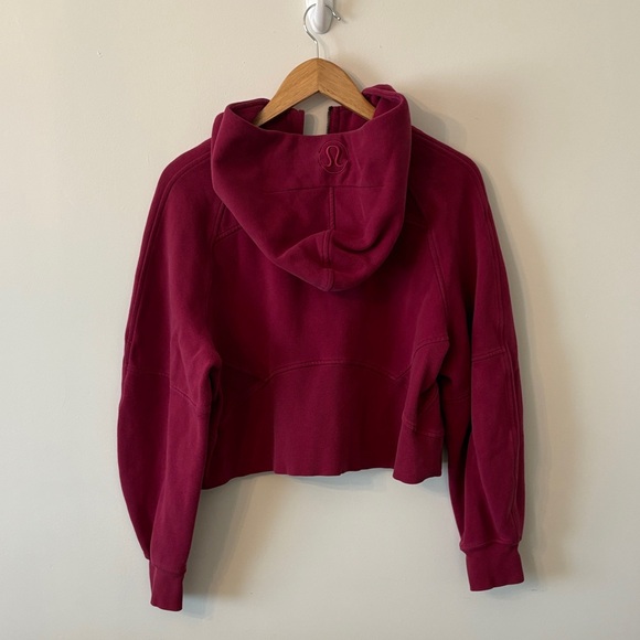 Lululemon Berry Half-Zip Hooded Pullover - Picture 5 of 8